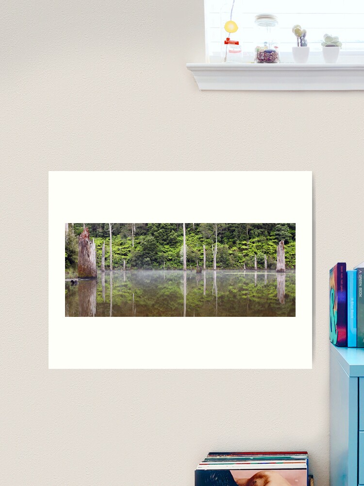 Thumbnail 2 of 3, Art Print, Lake Elisabeth, Otways National Park, Australia designed and sold by Chockstone.