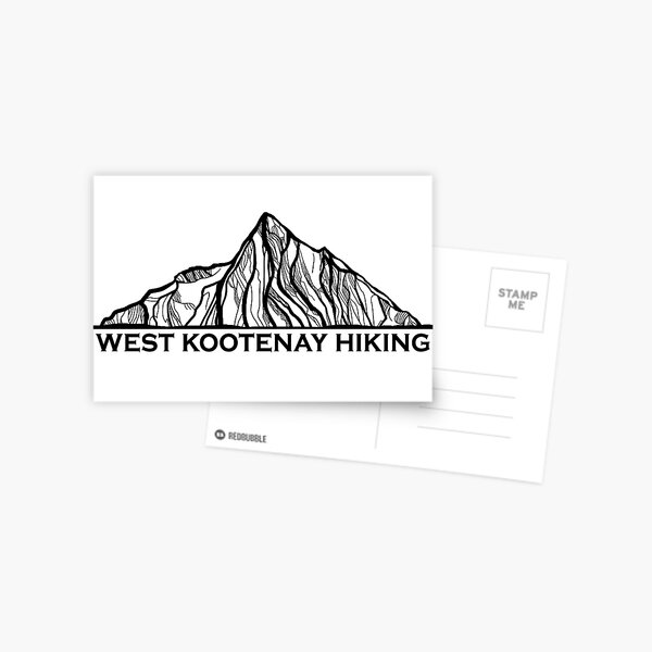 West Kootenay Hiking Postcard