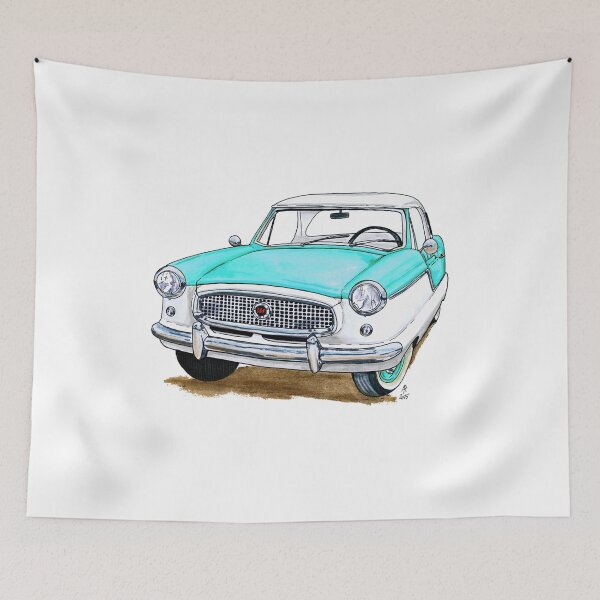 Item preview, Nash Metropolitan - Cyan designed and sold by angylroper.