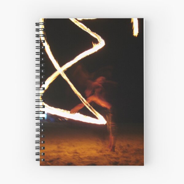 Item preview, ""Fire spinners" Fire Baton spinners- Ko Lanta, Thailand designed and sold by Breanna Stewart.