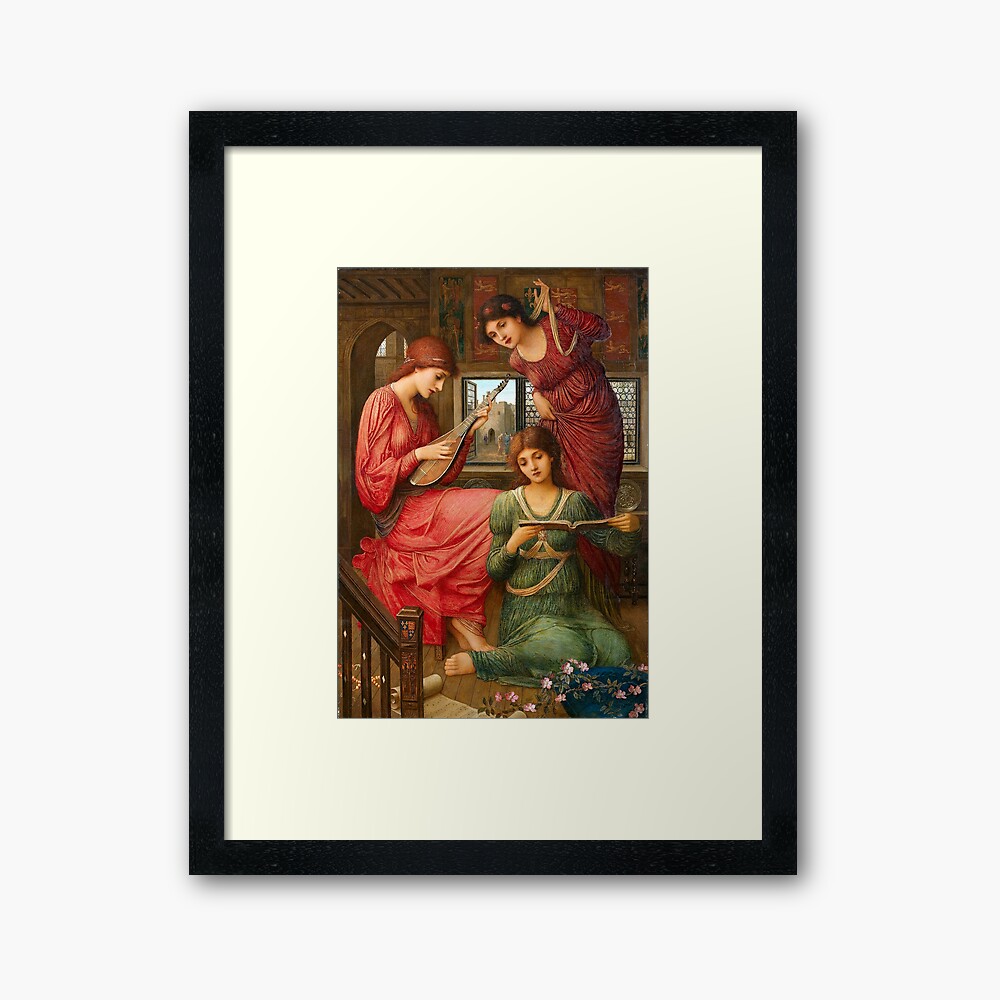 In the Golden Days - John Melhuish Strudwick Photographic Print
