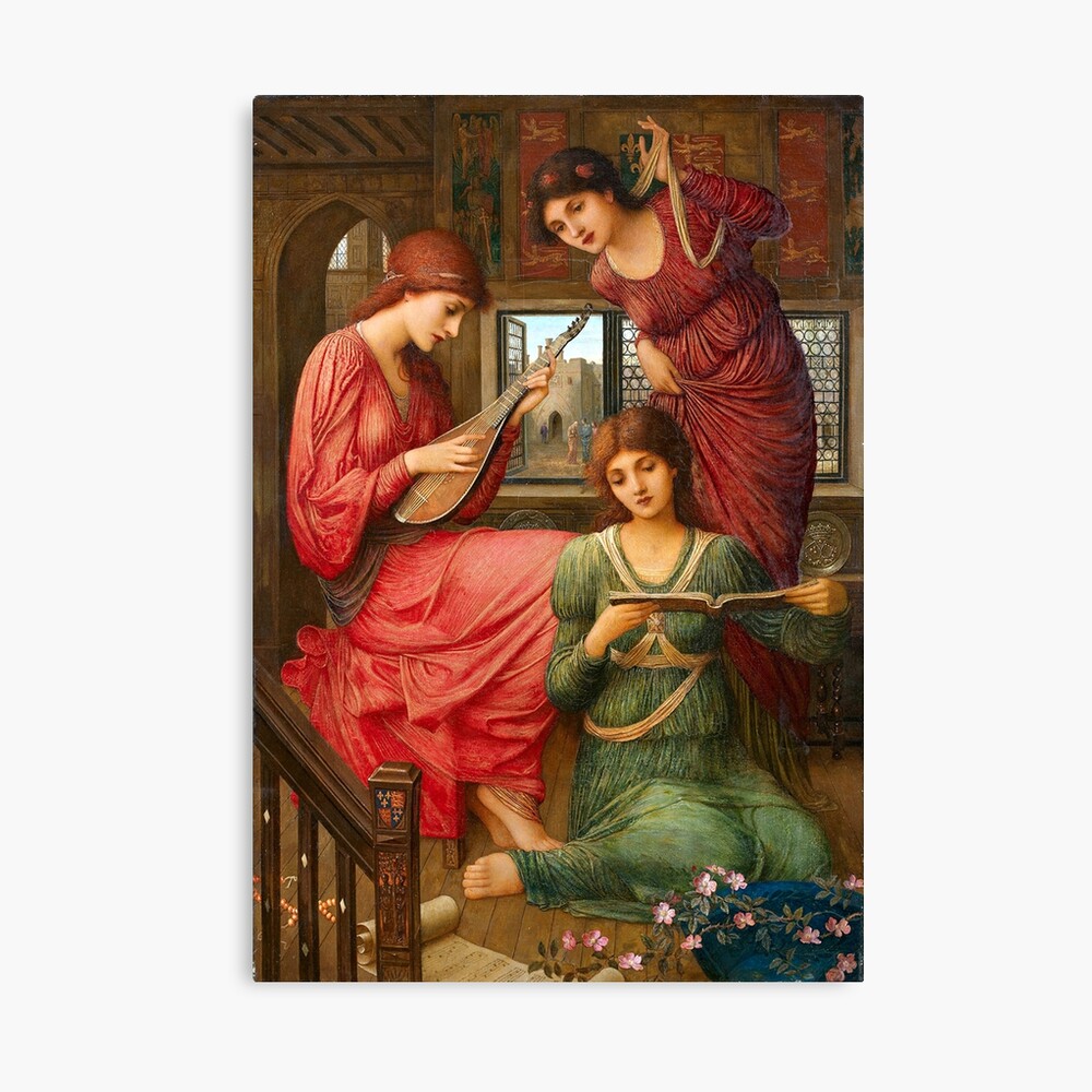 In the Golden Days - John Melhuish Strudwick Photographic Print