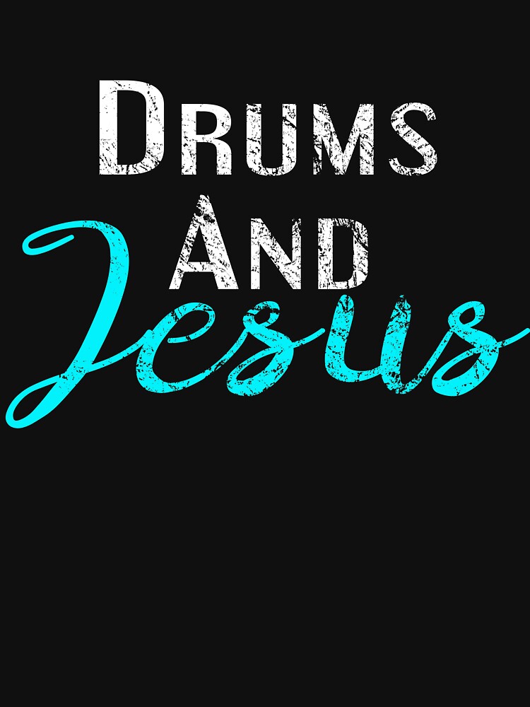 "Drums drum Jesus" Tank Top by 4tomic Redbubble