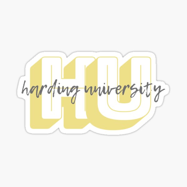 Item preview, Harding University Sticker designed and sold by indiaellison.