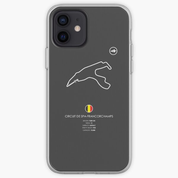 Circuit De Spa-Francorchamps iPhone Soft Case