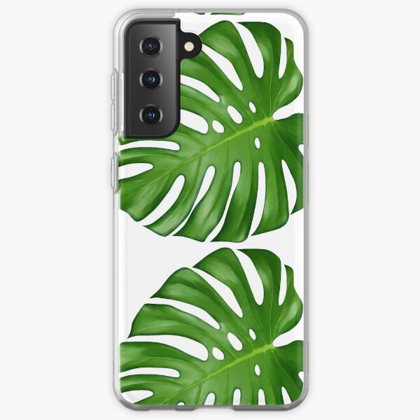 Monstera Deliciosa Leaf Samsung Galaxy Soft Case