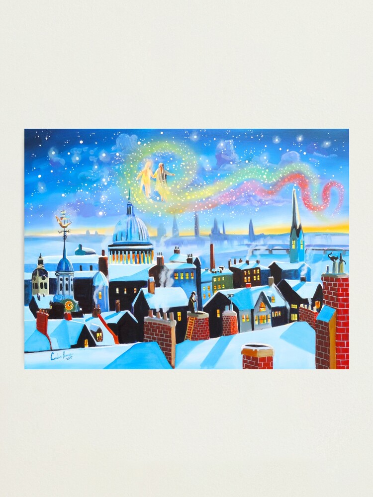 Alternate view of Scrooge a Christmas Carol ghost of Christmas past Photographic Print