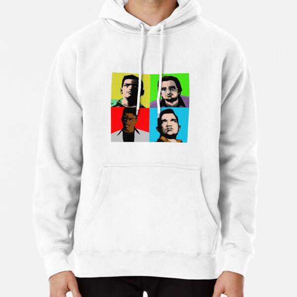 TV Times Boy George of Culture Club Pop Art Stylised Womens Hooded Sweatshirt TV Times Boy George of Culture Club Pop Art Stylised Womens Hooded Sweatshirt