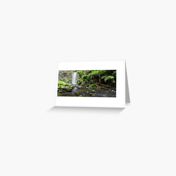 Hopetoun Falls, Otways National Park, Australia Greeting Card