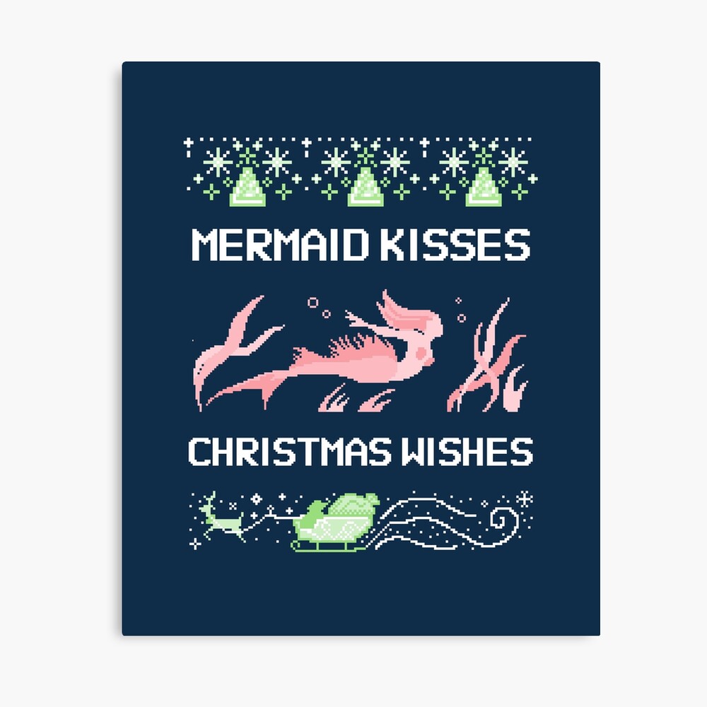 mermaid christmas sweater