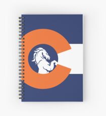 Colorado Broncos Spiral Notebook