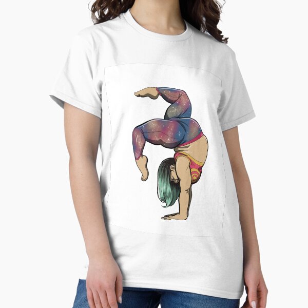 Item preview, Fat Gymnastics Babe designed and sold by Theo Nicole Lorenz.