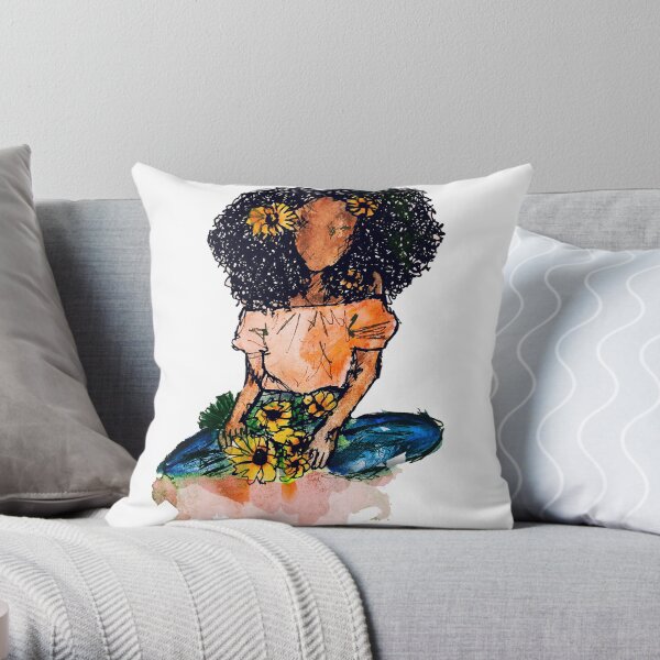 Abeba 3 Throw Pillow