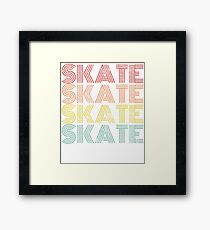 Skate skate skate Framed Print