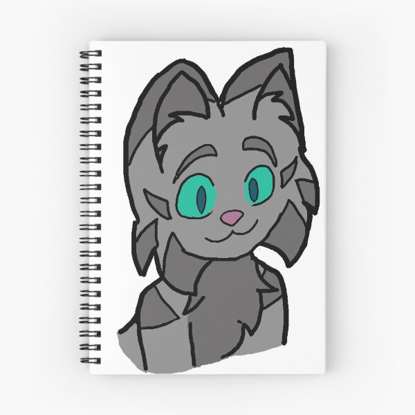 Artikelvorschau, Graue Katze Jay entworfen und verkauft von anipwrites.