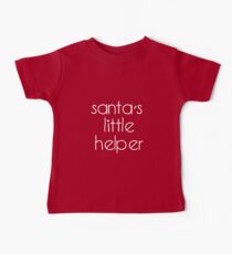 Santa's kleiner Helfer Baby T-Shirt