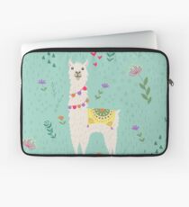Festliches Lama Laptoptasche