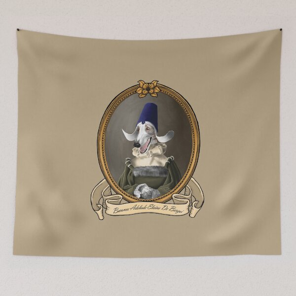 Item preview, Renaissance Dog - Baroness Adelade Elaine De Borzoi (A Borzoi) designed and sold by JMSArt.