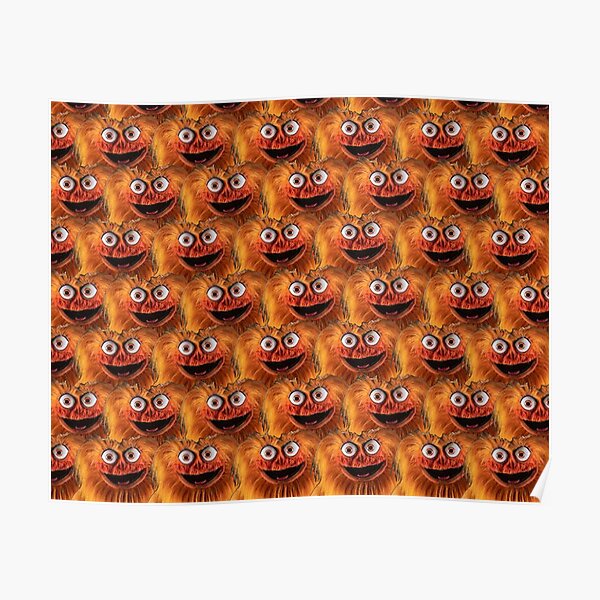 Flyers New Mascot "Gritty" Poster for Sale by WittyFox