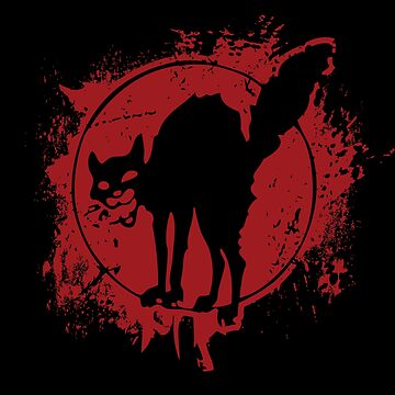 Vorschaubild zum Design Anarchistische schwarze Katze von radvas