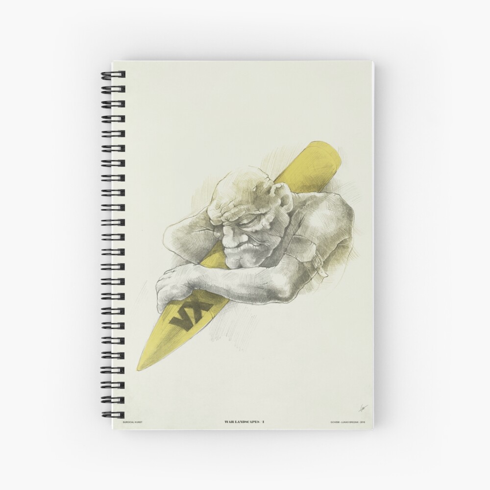 Item preview, Spiral Notebook designed and sold by surgeryminor.