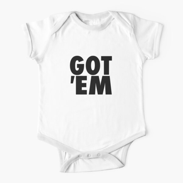GOT 'EM Short Sleeve Baby One-Piece