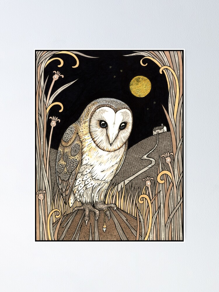 Thumbnail 1 of 3, Poster, A Wise One Waits designed and sold by AnitaInverarity.