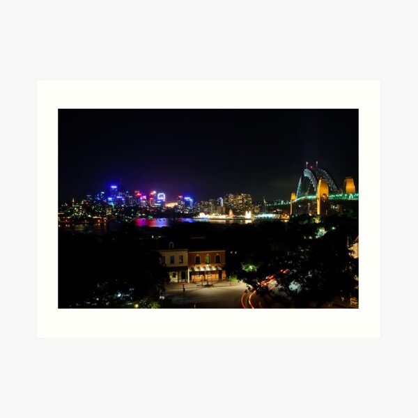 View From Observatory Hill Art Print