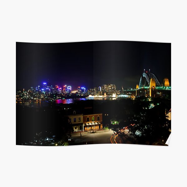 View From Observatory Hill Poster