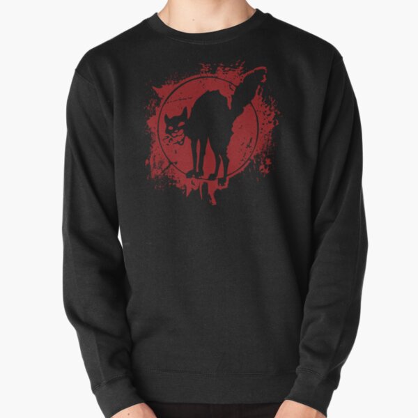 Anarchist Black Cat Pullover Sweatshirt