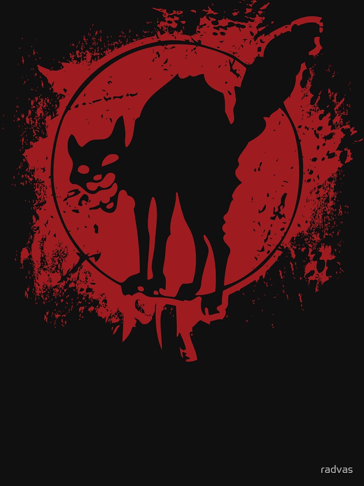 Thumbnail 7 von 7, Essential T-Shirt, Anarchistische schwarze Katze designt und verkauft von radvas.