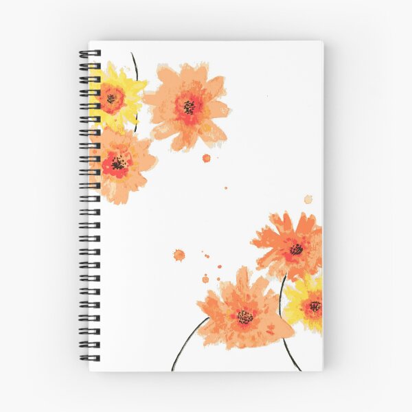 Aperçu de l'œuvre Fleurs orange par une chaude journée d'été créée et vendue par Mama-Choco.