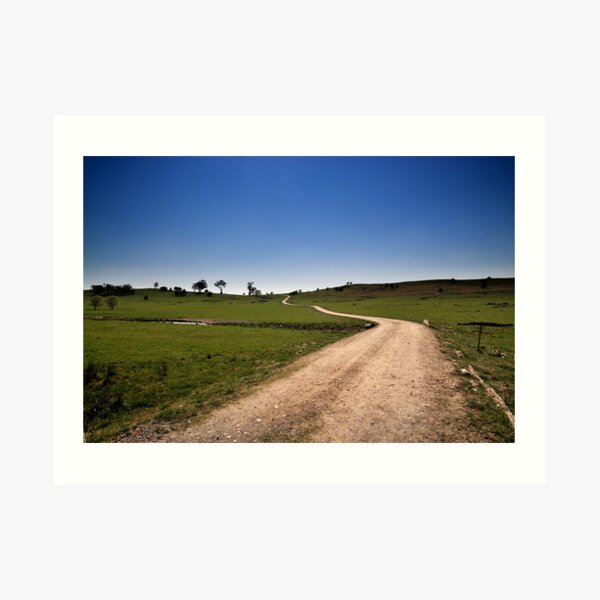 The Long & Winding Road Art Print
