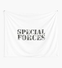 Special Forces Special Forces Elite Military Soldier Bundeswehr Camouflage Gift Wall Tapestry