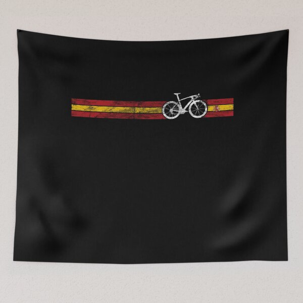 Item preview, Cyclist Flag Spain Spanish ES  Bike Race Cycling White designed and sold by KNUXX Shop.