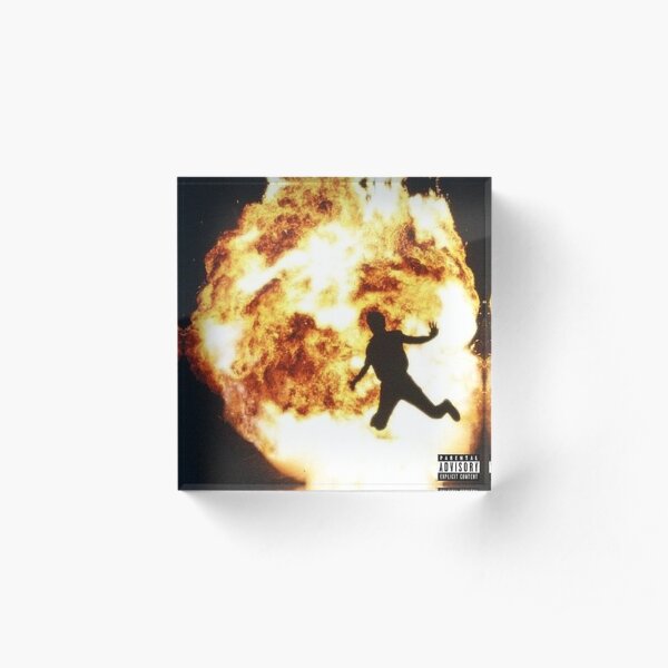 Not All Heroes Wear Capes Metro Boomin Acrylic Block