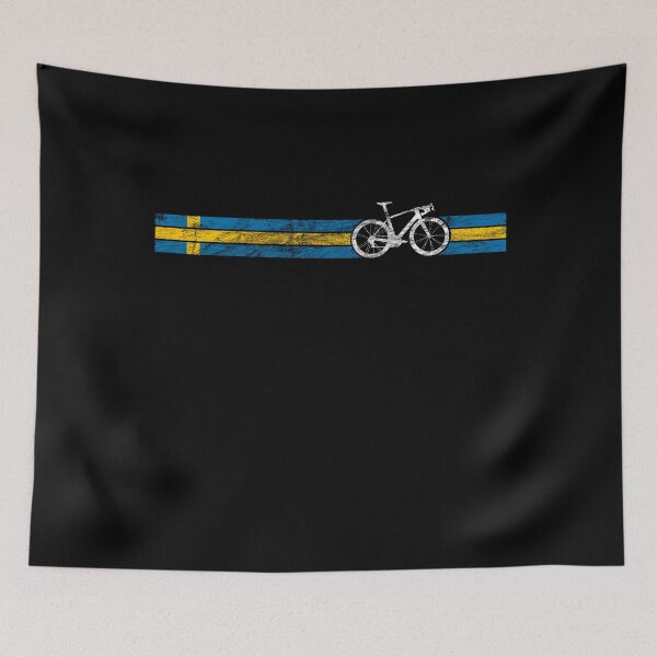 Item preview, Cyclist Flag Sweden Swedish SE Bike Race Cycling designed and sold by KNUXX Shop.