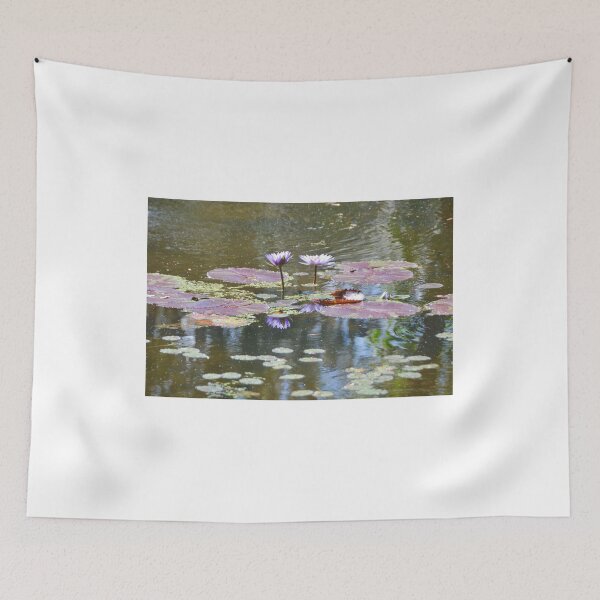Item preview, Purple Flowers and Lilly Pads designed and sold by 2CrabbySisters.