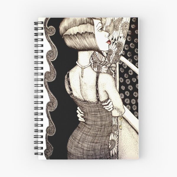 Item preview, Esperando con una clave designed and sold by Lenora Brown.
