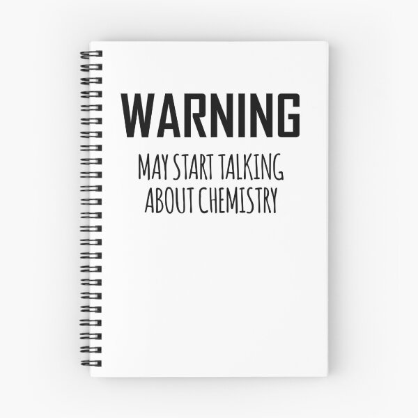 Item preview, Warning: May Start Talking About Chemistry- Funny Chemistry Joke designed and sold by the-elements.