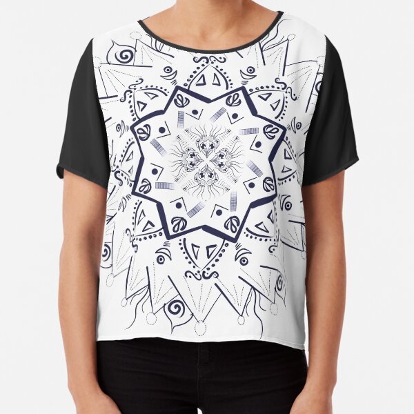 Mandala Freshness of Life Chiffon Top
