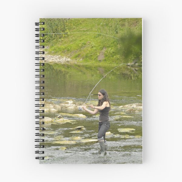 Item preview, A Lady Flyfishing - Yorkshire designed and sold by cameravan1.