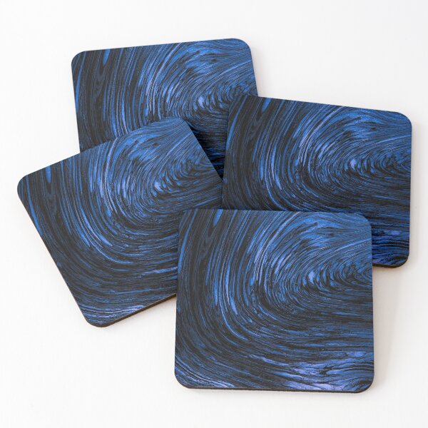 Item preview, Blue Circles - Acrylic Pouring designed and sold by fabenfro.