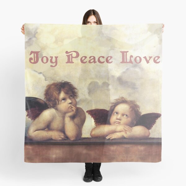 Item preview, RENAISSANCE ANGELS Winged Cherubs Joy Peace Love designed and sold by BulganLumini.