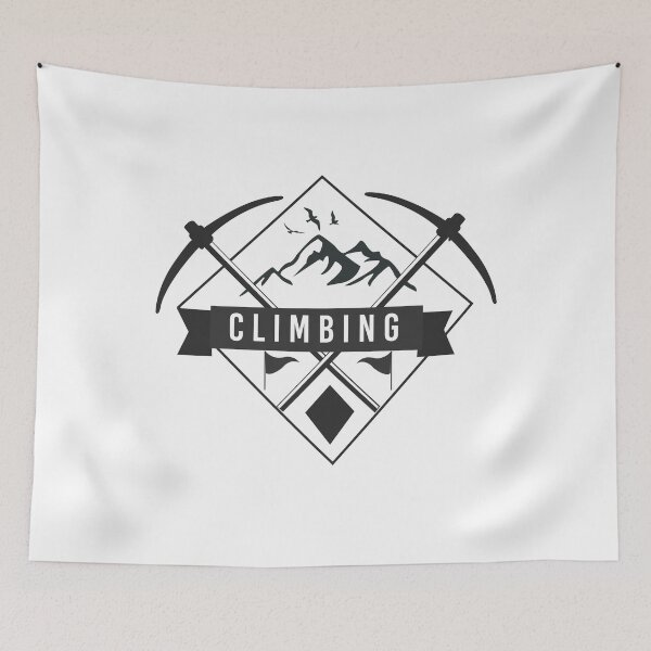 Item preview, Pickaxe climbing mountains gift prospect goal designed and sold by Gex909.