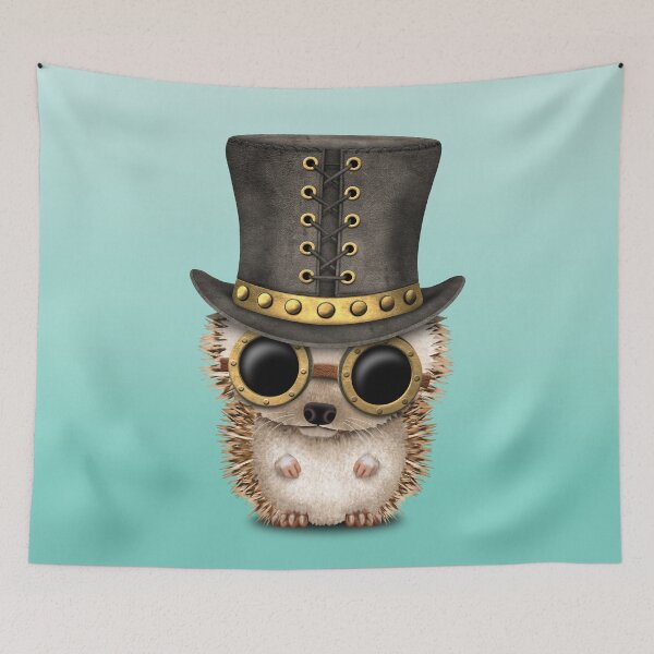 Item preview, Steampunk Baby Hedgehog designed and sold by JeffBartels.