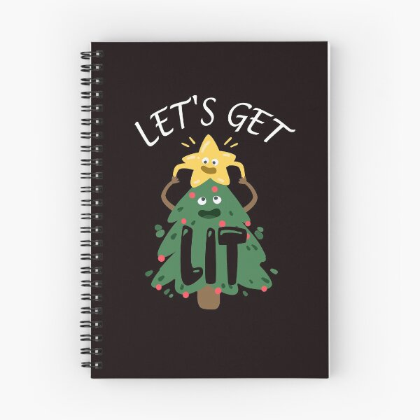 Item preview, Let's get Lit Christmas Tree Fun Design designed and sold by dmexgirl08.