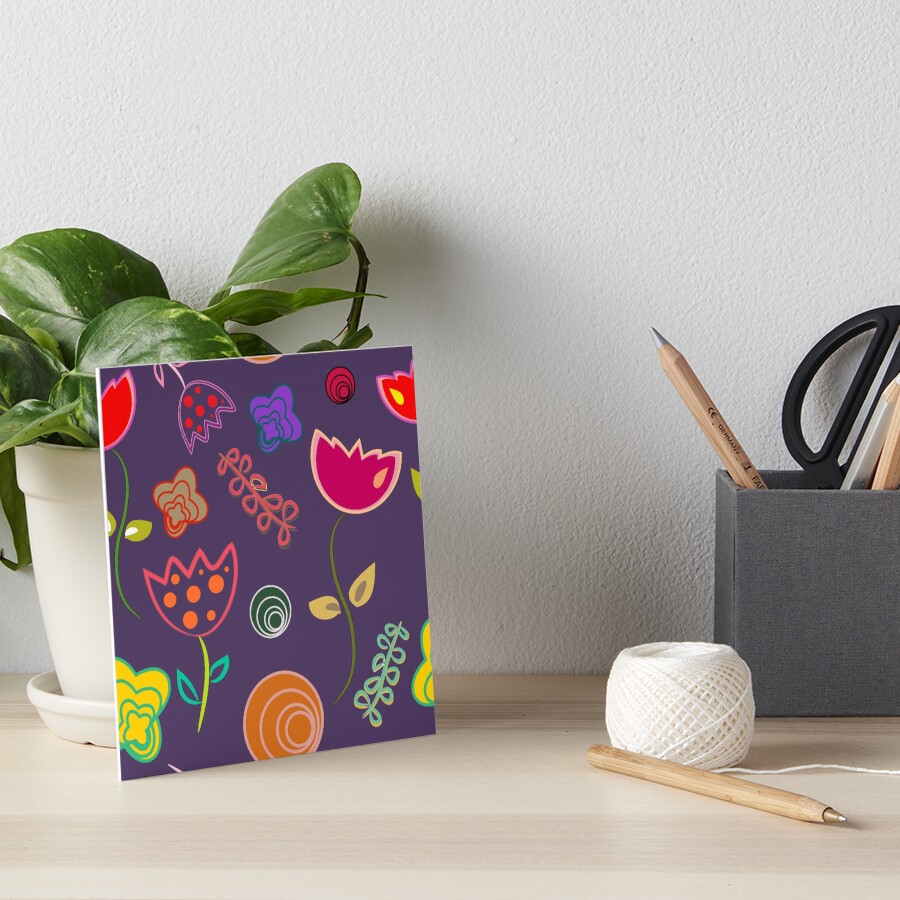 Item preview, Art Board Print designed and sold by VibrantDesign.