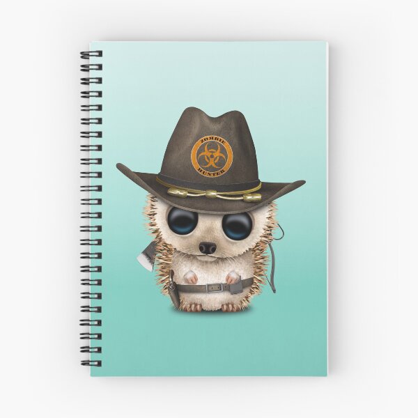 Item preview, Cute Zombie Hunter Hedgehog designed and sold by JeffBartels.