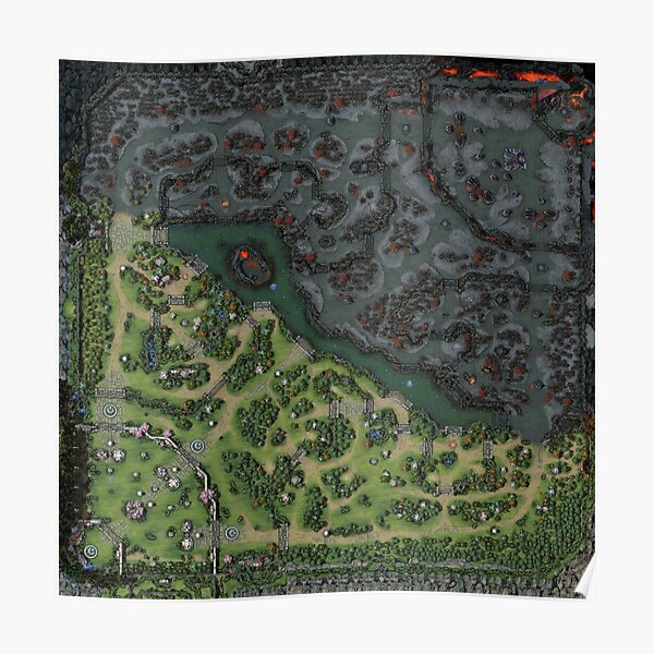dota 2 map